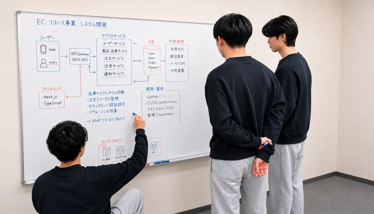 プロジェクトマネージャーの業務イメージ
